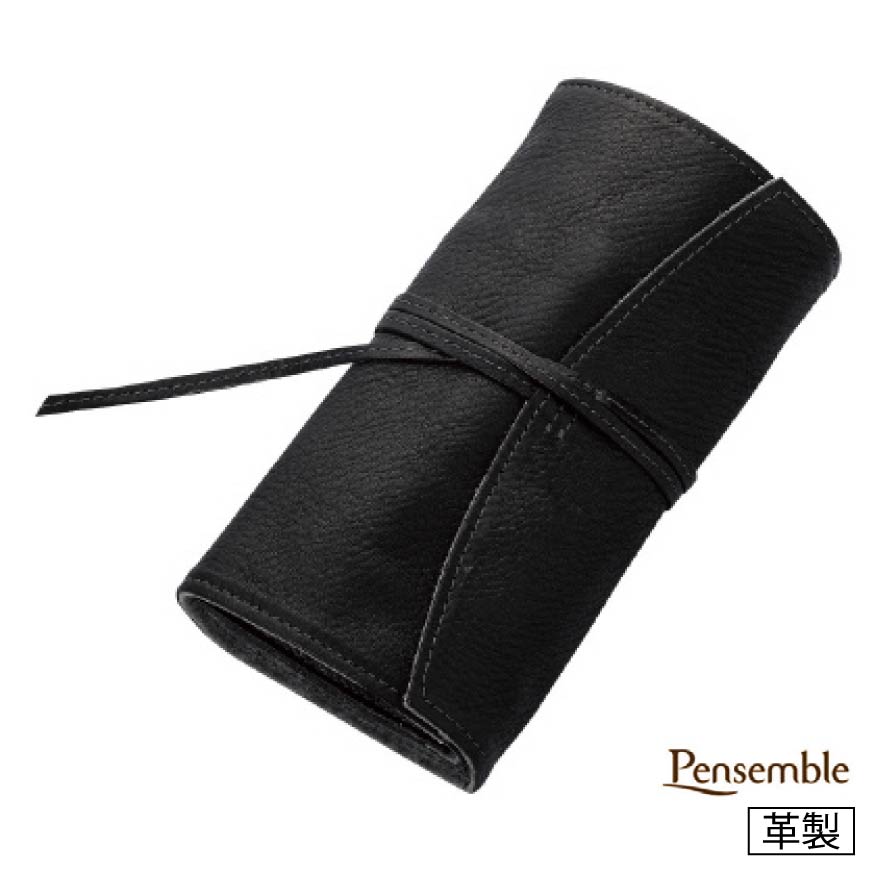 パイロット ロールファスナーペンケース5本差 ペンサンブル 牛革製 シース 5本差 PSRF5-01