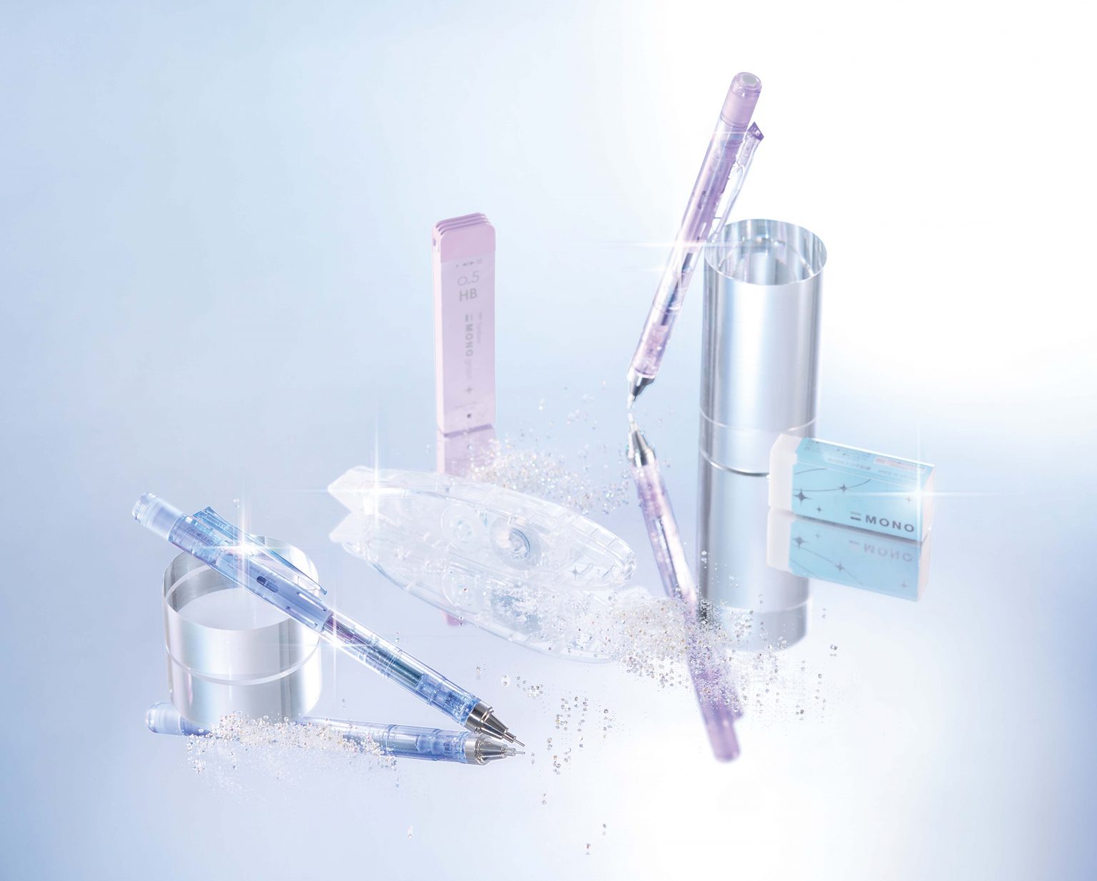 【数量限定】トンボ鉛筆 MONO shimmer edition（シマーエディション） モノグラフ DPB-142