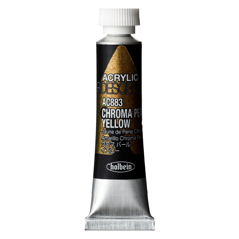 アクリリックカラー［イリデッセンス］ 5ml AC883・クロマパールイエロー
