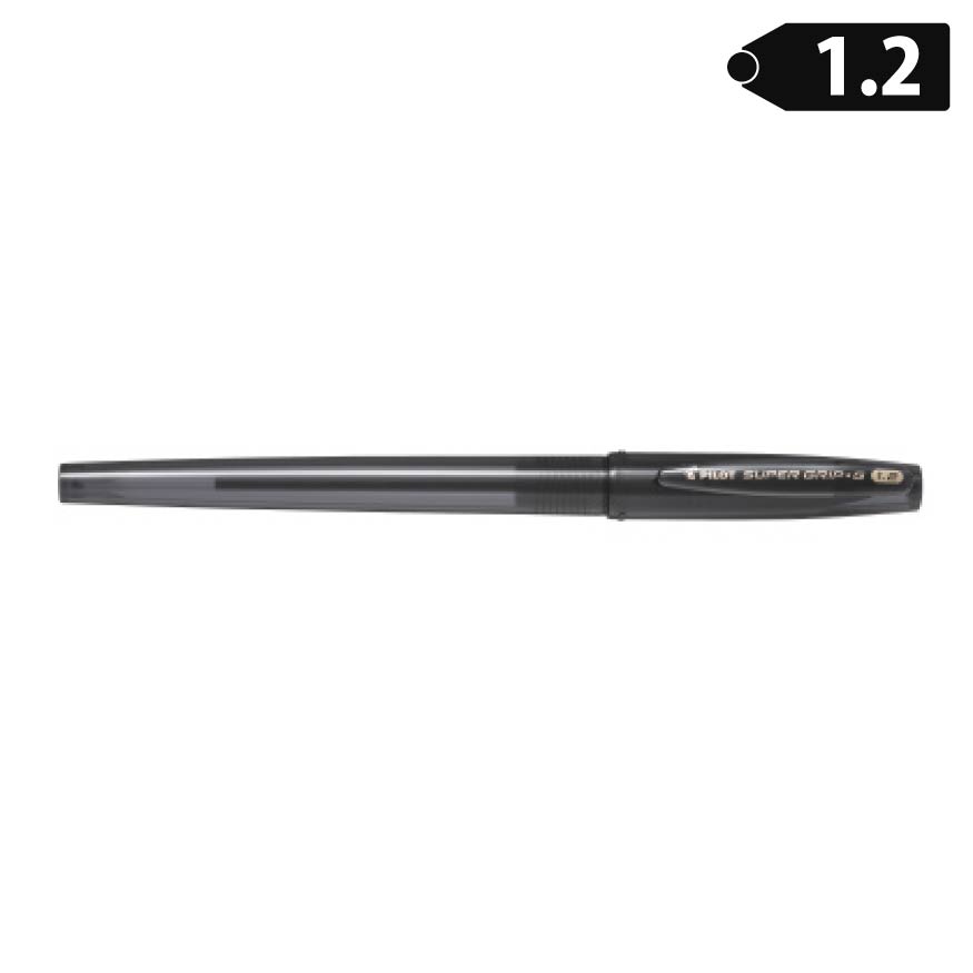 パイロット スーパーグリップGキャップ式 1.2mm BSGC-10B 油性ボールペン
