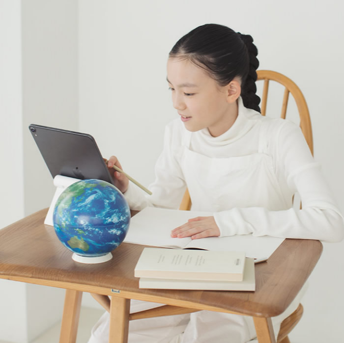 とびだす好奇心ほぼ日ほぼ日のアースボール45072地球儀スマホ・タブレット対応