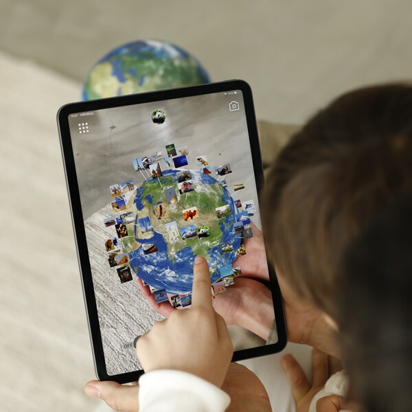 とびだす好奇心ほぼ日ほぼ日のアースボール45072地球儀スマホ・タブレット対応