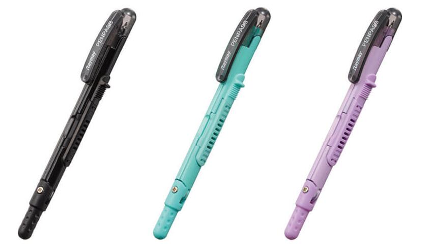 レイメイ藤井ＰＥＮＰＡＳＳ　ペンパスシャープタイプブラック・グリーン・バイオレット