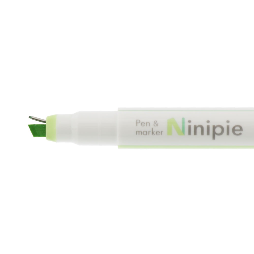 1つのペン先にペン＆マーカーサンスター文具Ninipie ニニピーイエロー