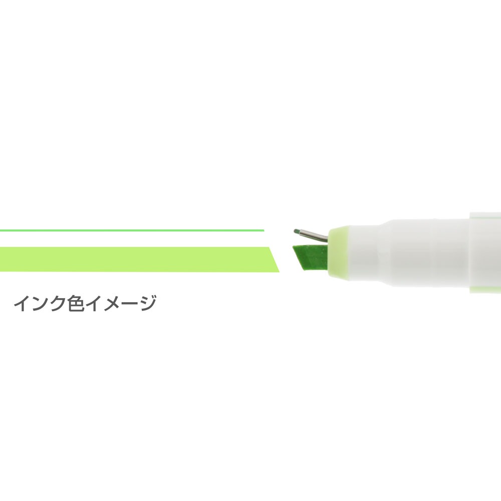 1つのペン先にペン＆マーカーサンスター文具Ninipie ニニピーイエロー