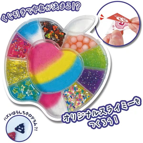 【夏工作や自由研究にオススメ】 クツワ のってんのくじ引きスライミー PT213B スライミー 【youtuber のってん さん コラボ】
