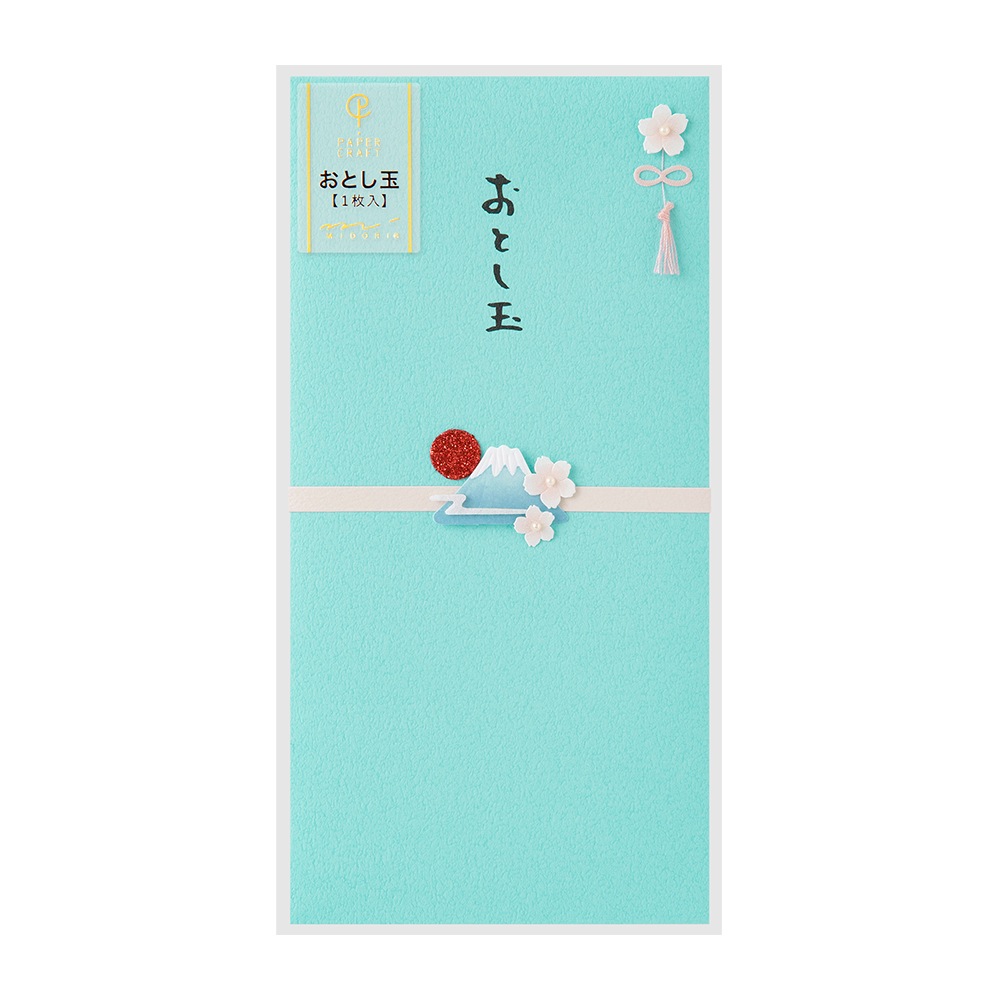 デザインフィルミドリ　PC 金封626 おとし玉 富士山柄B お年玉袋　25626006