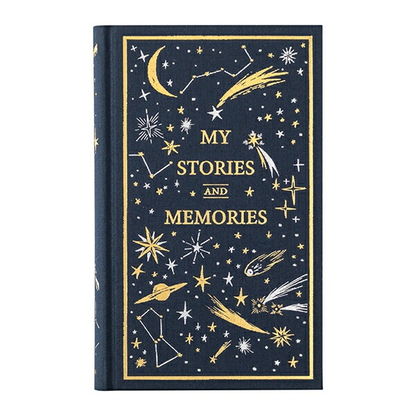 物語のように日々を綴るミドリ日記 1日1ページ 洋書 星柄12880-006日記1日1ページの「1年日記」