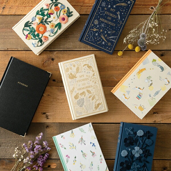 物語のように日々を綴るミドリ日記 1日1ページ 洋書 星柄12880-006日記1日1ページの「1年日記」