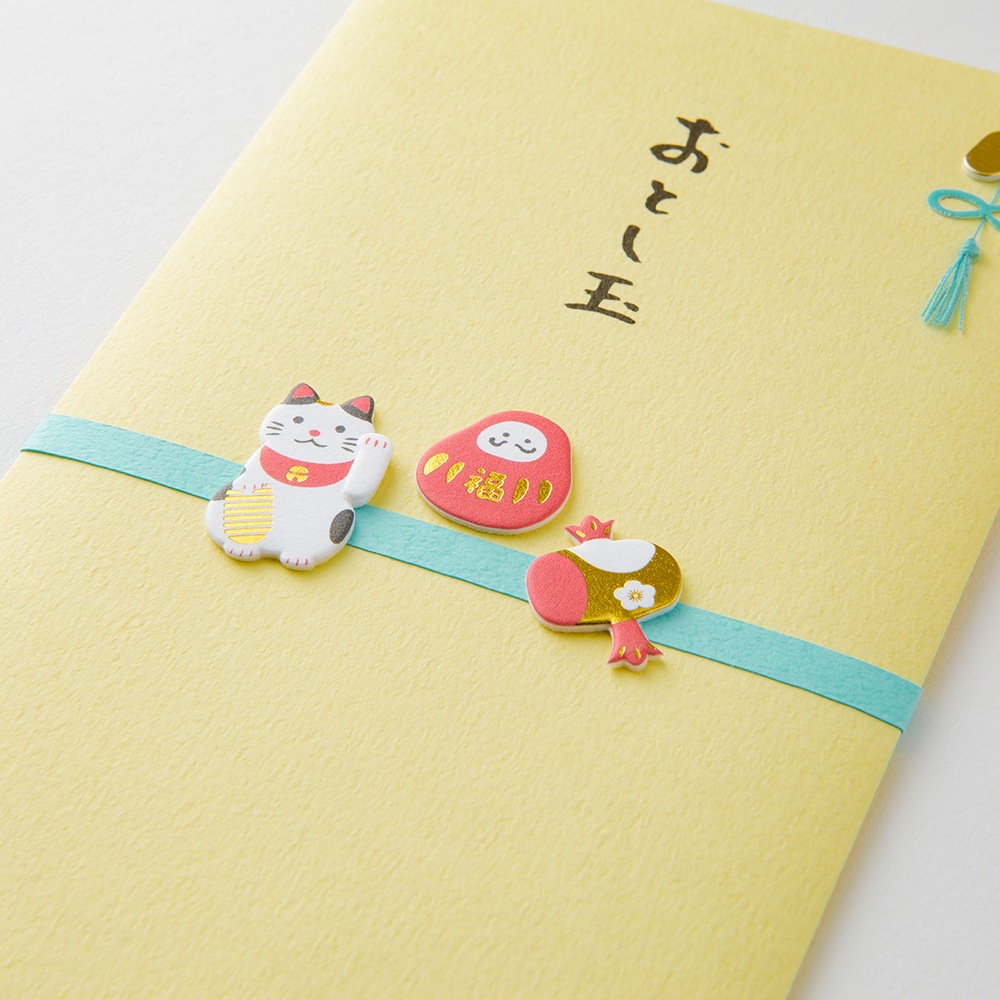 デザインフィルミドリ　PC 金封664 おとし玉 縁起物柄 お年玉袋　25664006