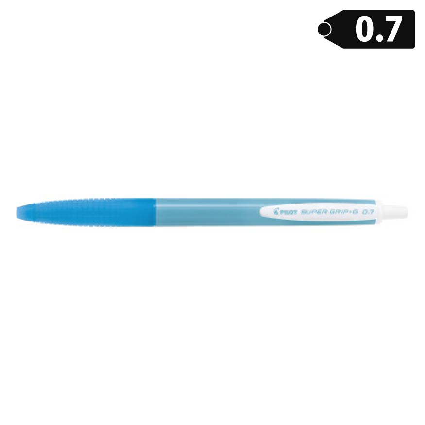 【海洋プラスチックごみ削減】スーパーグリップGオーシャンプラスチック BSGK-10FOP-OB 油性ボールペン 0.7mm マイクロプラスチック削減 SDGS