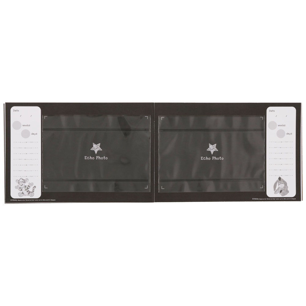 エコー写真の収納にサンスター文具エコー写真アルバム＆mom／DC くまのプーさん0070704A母子手帳ケースに入ります