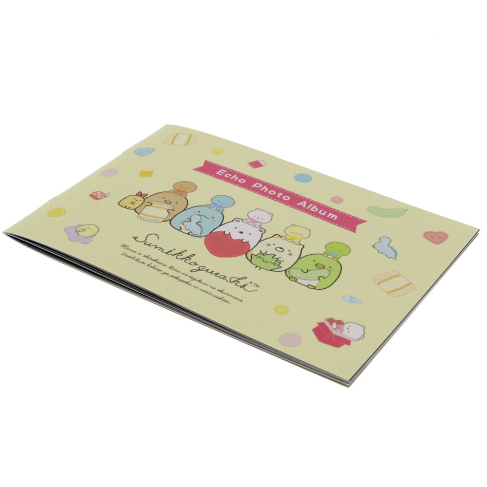 エコー写真の収納にサンスター文具エコー写真アルバム＆mom すみっコ