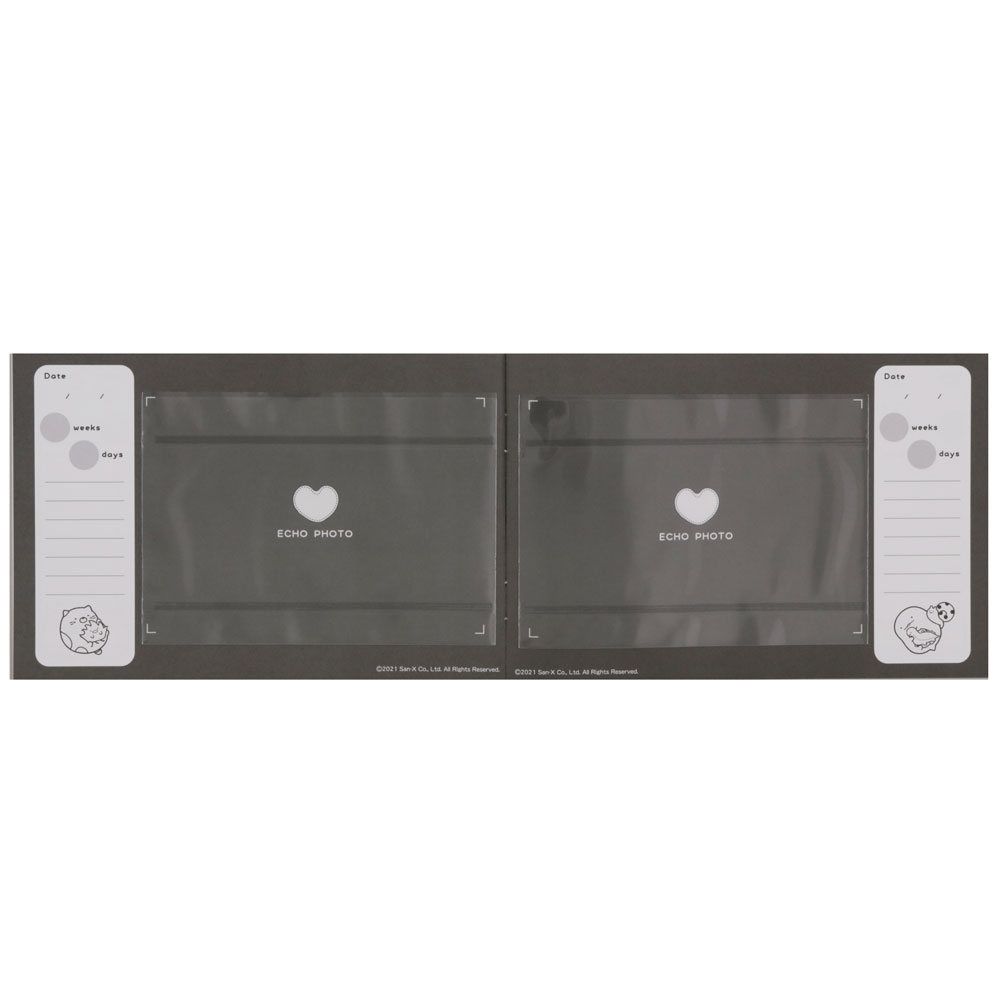 エコー写真の収納にサンスター文具エコー写真アルバム＆mom すみっコぐらし0071254A母子手帳ケースに入ります