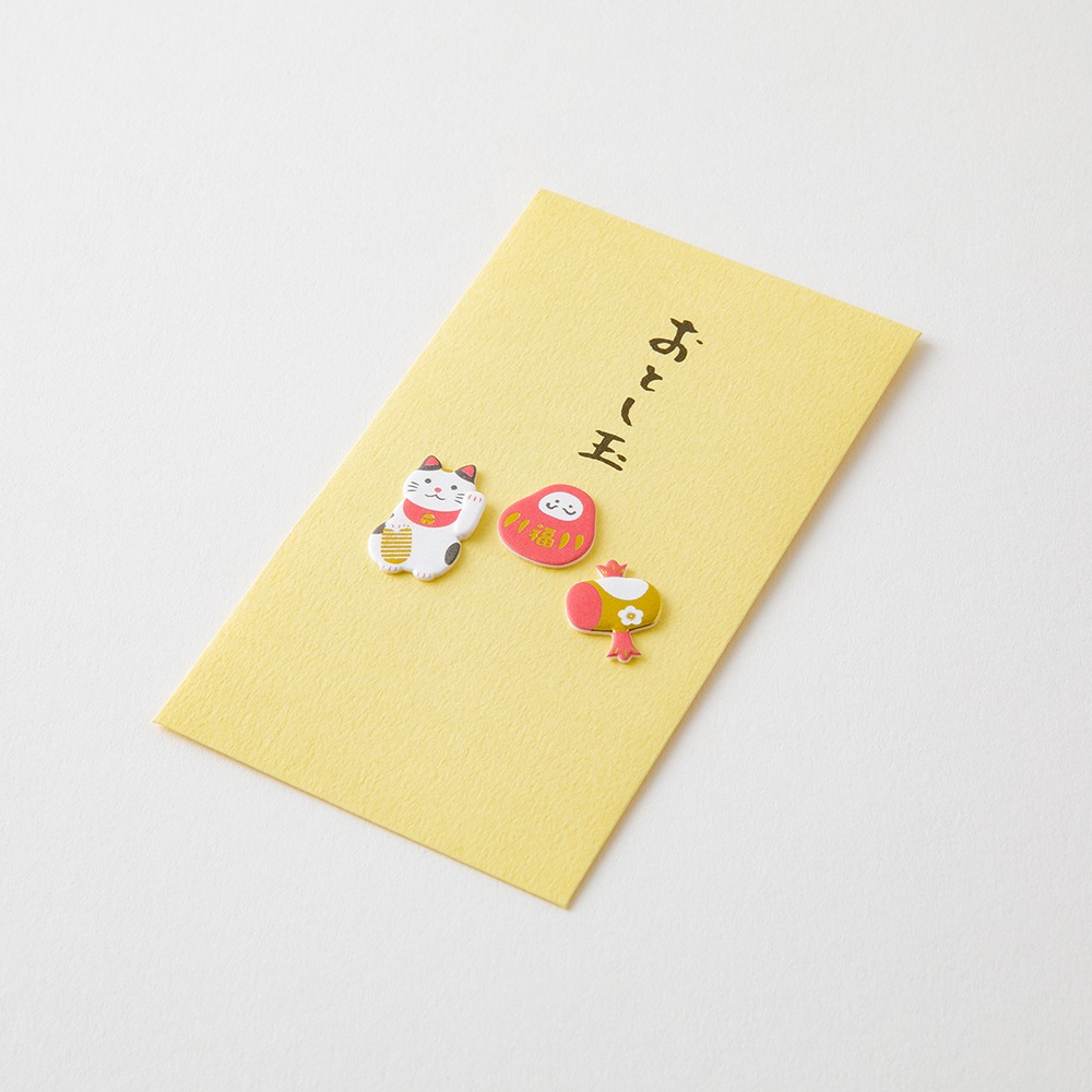 デザインフィルミドリ　 PC ぽち袋657 おとし玉 縁起物柄 お年玉袋　25657006