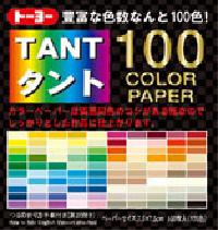 トーヨーTANT　タントカラーペーパー15.0×15.0cm100枚入（100色）