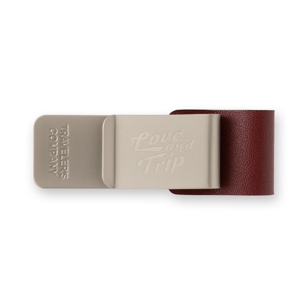 再入荷】【数量限定】 トラベラーズノート LOVE AND TRIP レッド