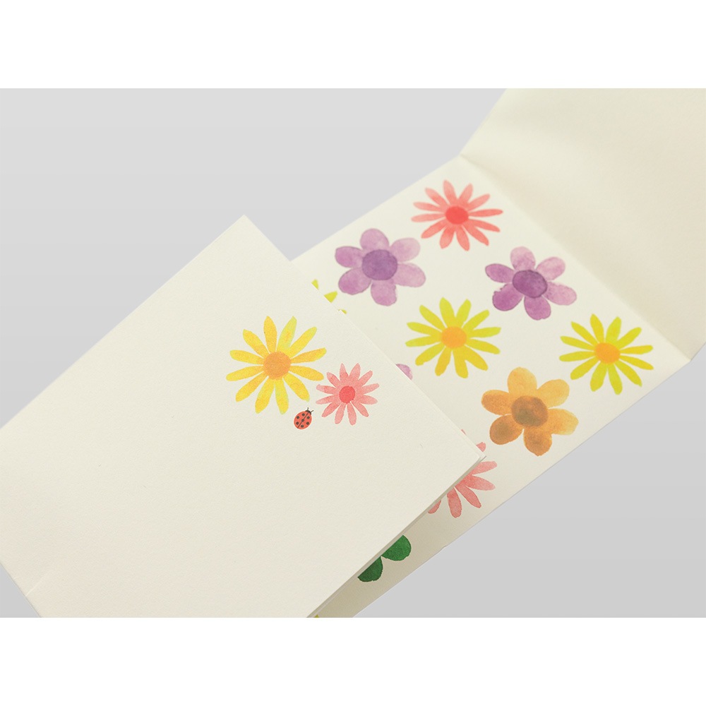 デザインフィルミドリ　金封367 出産祝 水彩 はな柄　25367006