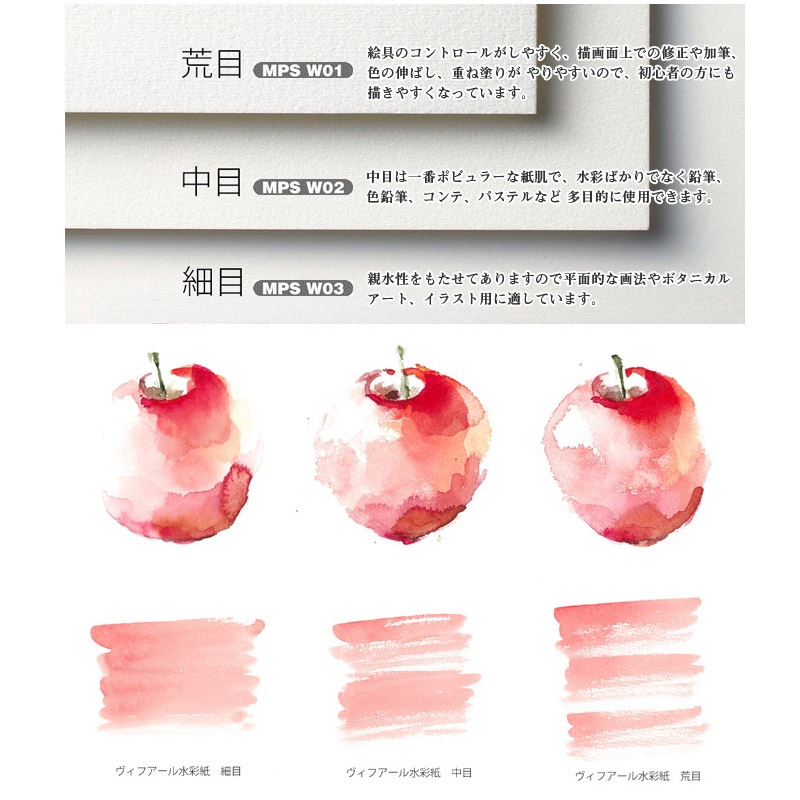 マルマン ヴィフアール 水彩紙パッド S309V　B4　細目