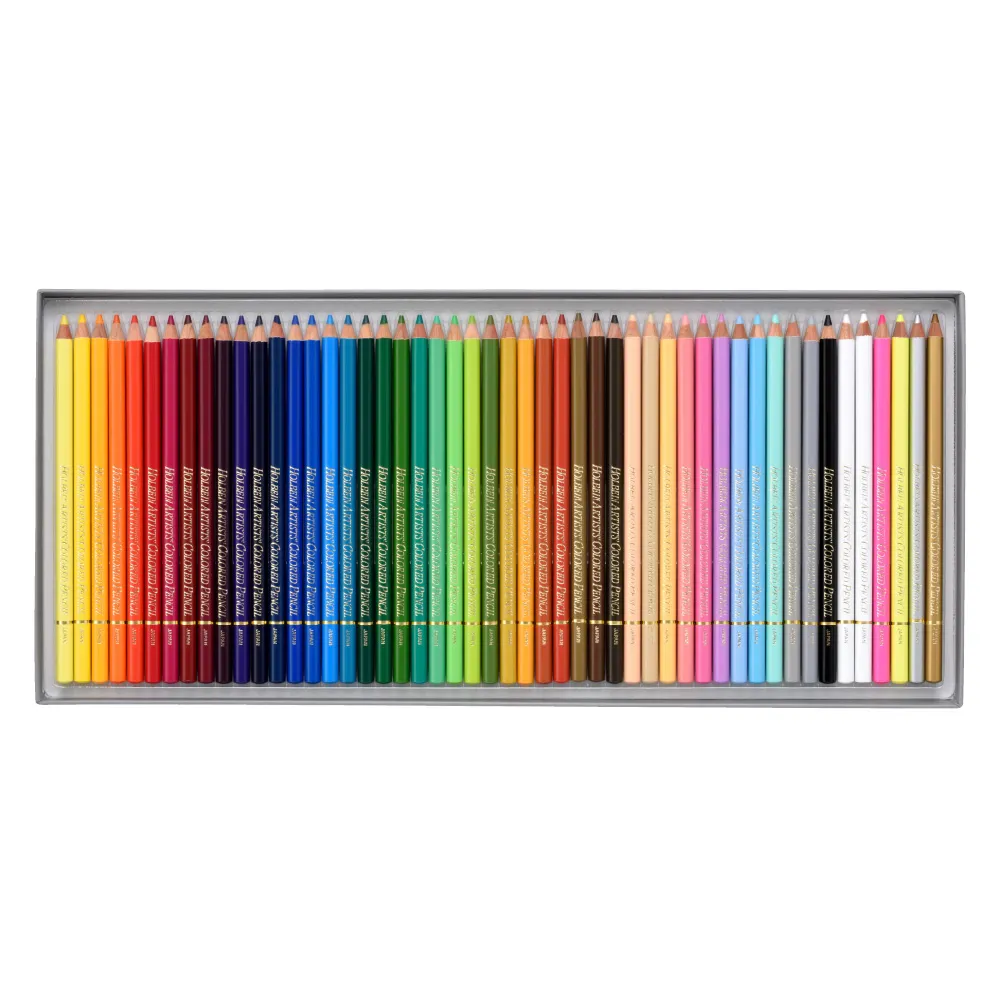 ホルベイン アーチスト色鉛筆 OP936 パステルカラー50色 紙箱セット