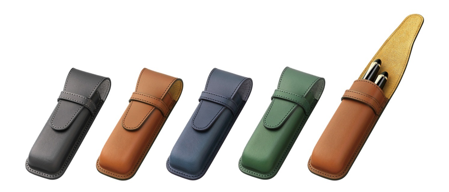 パイロット PILOT×SOMES ソメスシース 2本差 ペンシース2本差