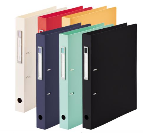 リヒトラブ noie-style Ｄ型リングファイル＜ツイストリング＞ F-7684 A4 2穴ファイル230枚収納