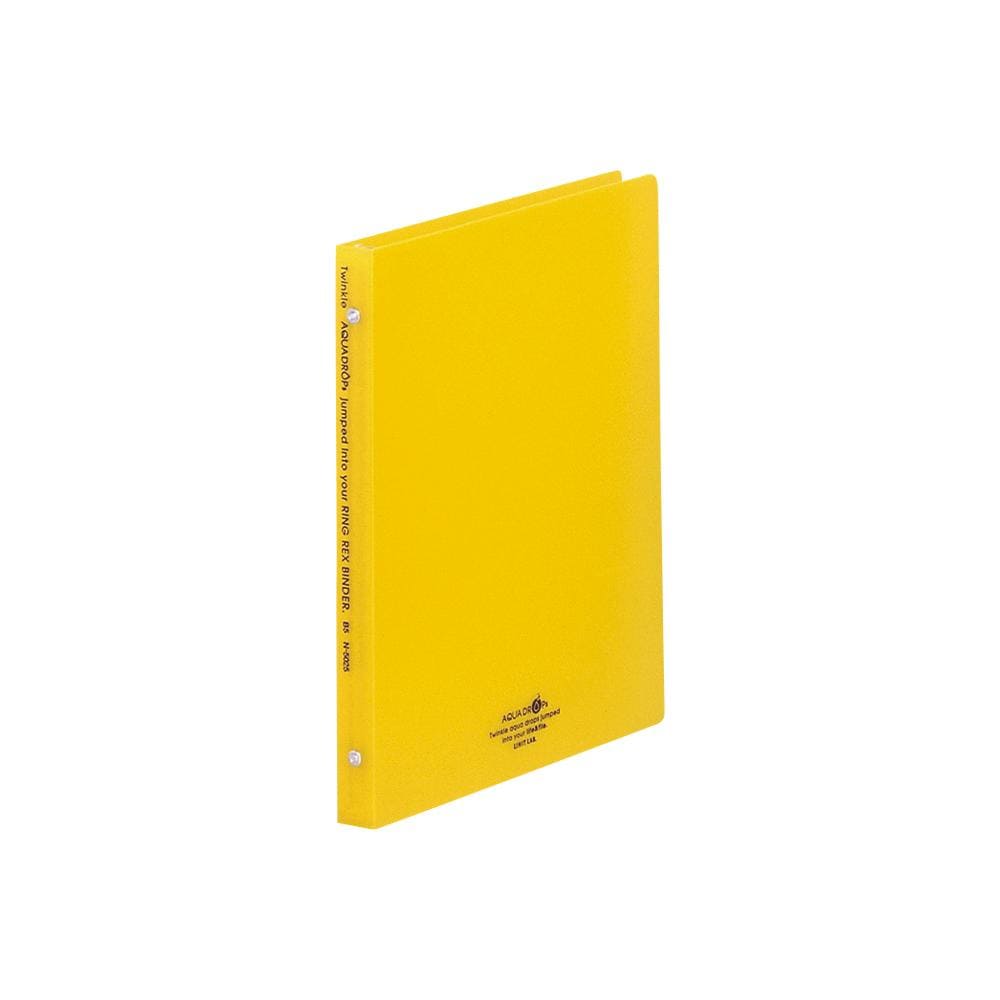 リヒトラブ AQUA DROPs リングレックス　バインダー Ｂ5サイズ 26穴 70枚収納可能 N-5025