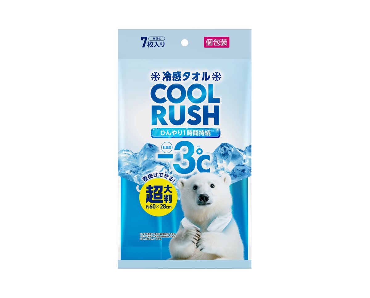 【暑い日のベタベタ汗もすっきり快適】 アイリスオーヤマ 冷感タオル クールラッシュ スティックタイプ CLTS-17P 冷感タオル 【ひんやり感が続く冷感タオル】
