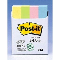 ポストイットふせん小 再生紙スタンダードシリーズ混色4色