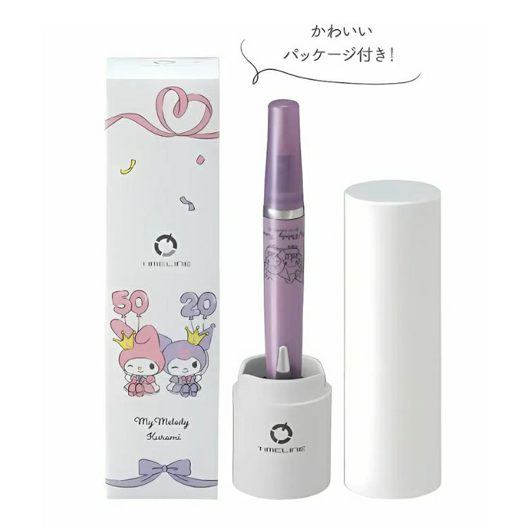 【数量限定】油性ボールペン『タイムラインサンリオキャラクターズ』　紫軸　マイメロ・クロミ　白軸 リトルツインスターズ
