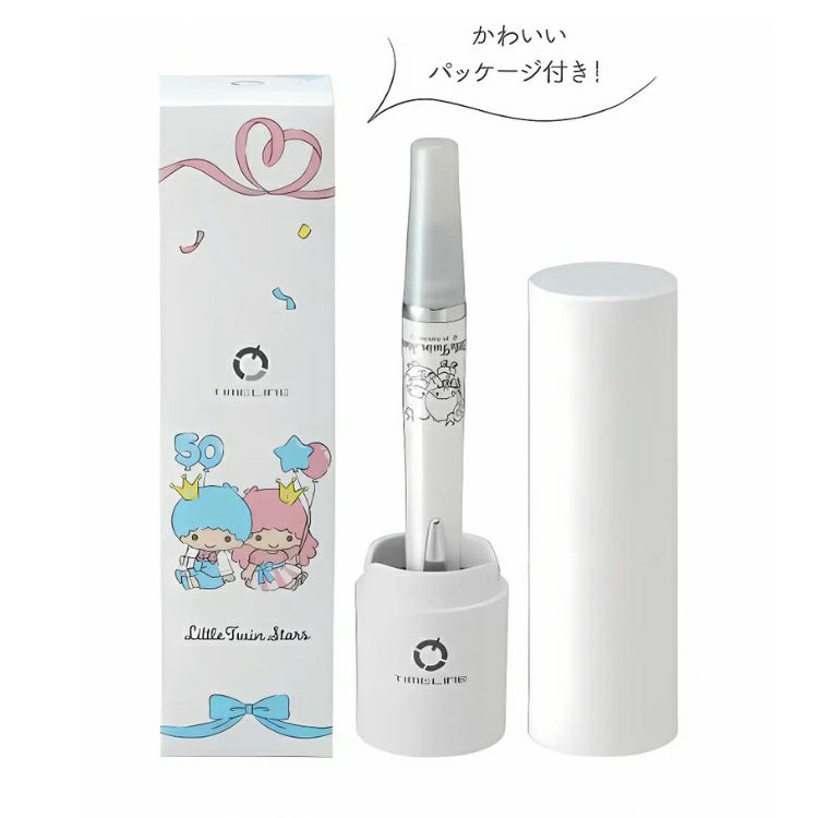 【数量限定】油性ボールペン『タイムラインサンリオキャラクターズ』　紫軸　マイメロ・クロミ　白軸 リトルツインスターズ