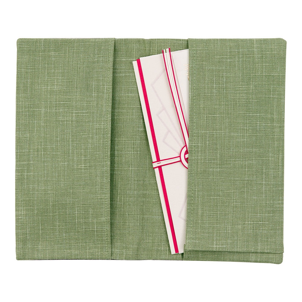 デザインフィルミドリ　ふくさ158 藤紫色　53158006