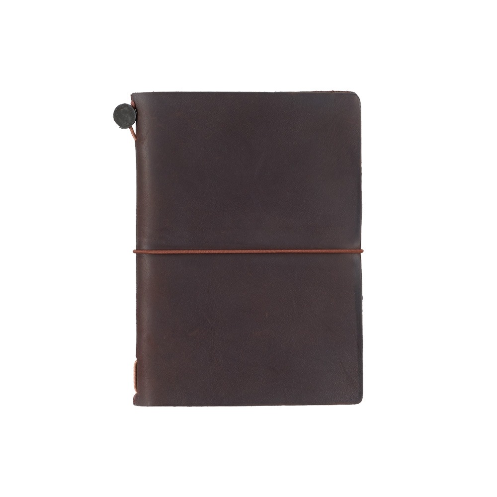 【新品】トラベラーズノート パスポートサイズ TO&FRO 茶 限定 トラベラーズノート】 茶 パスポートサイズ 15027006 デザインフィル