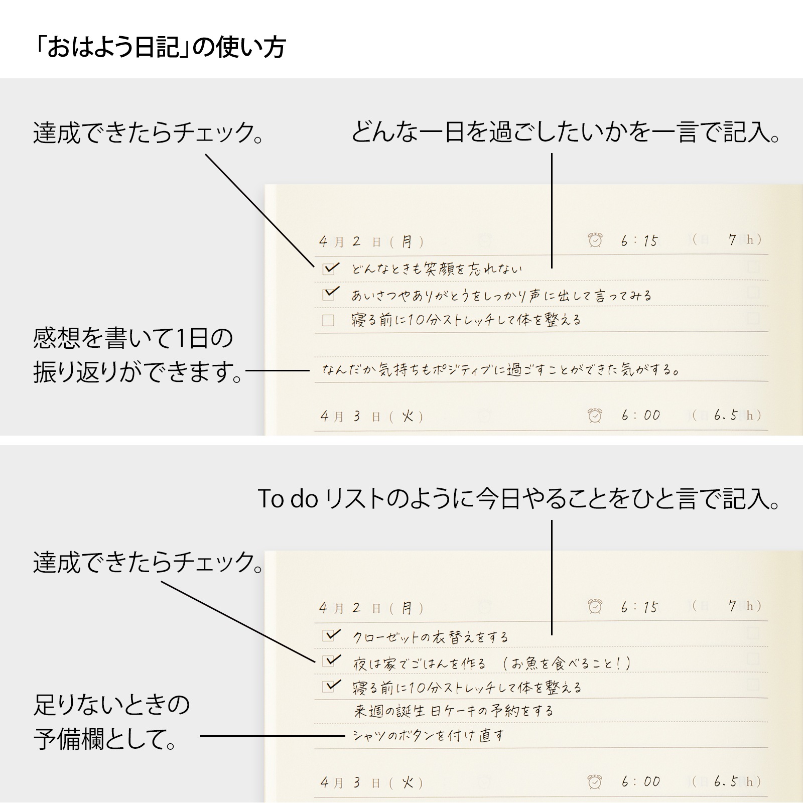 デザインフィルミドリ　日記 おはよう