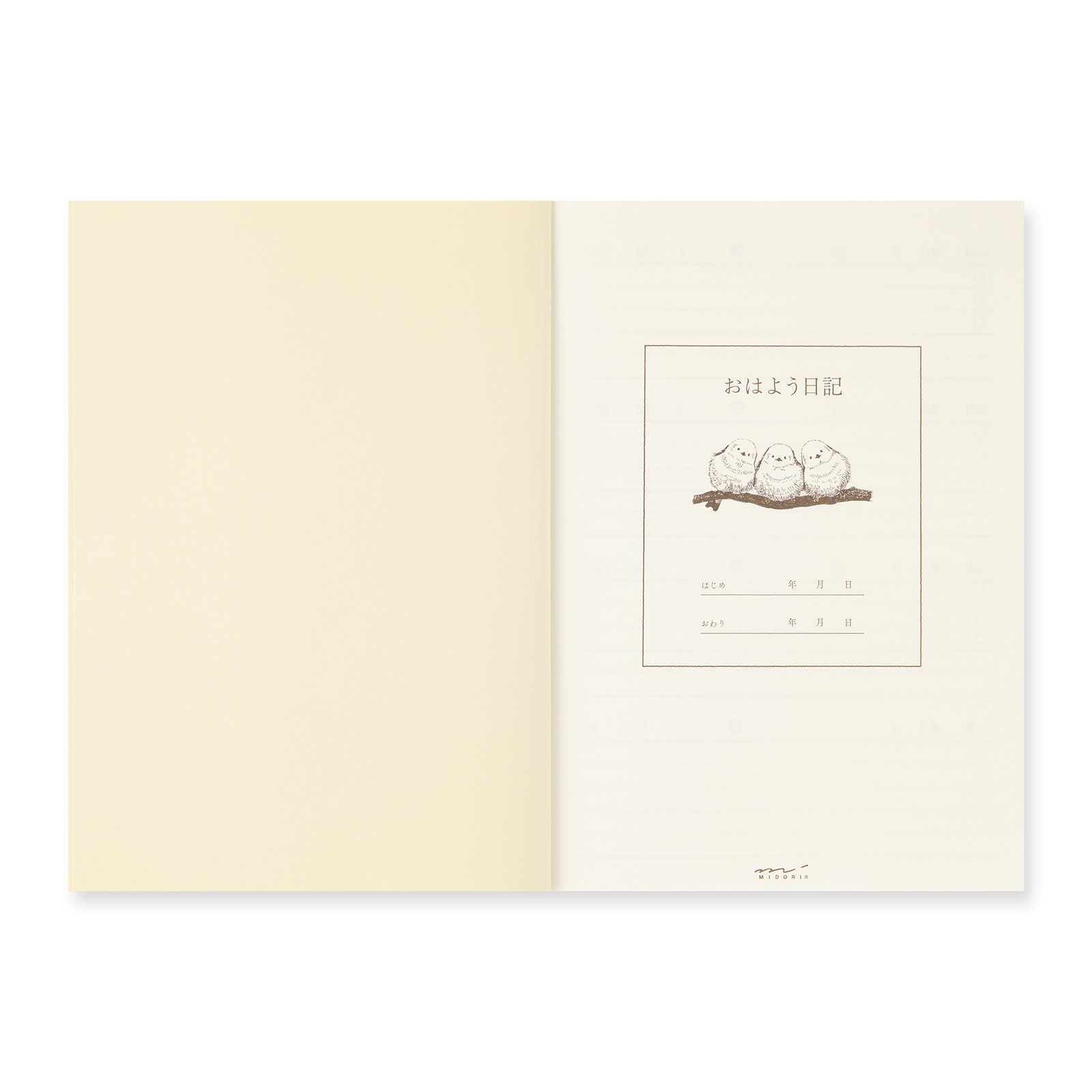 デザインフィルミドリ　日記 おはよう