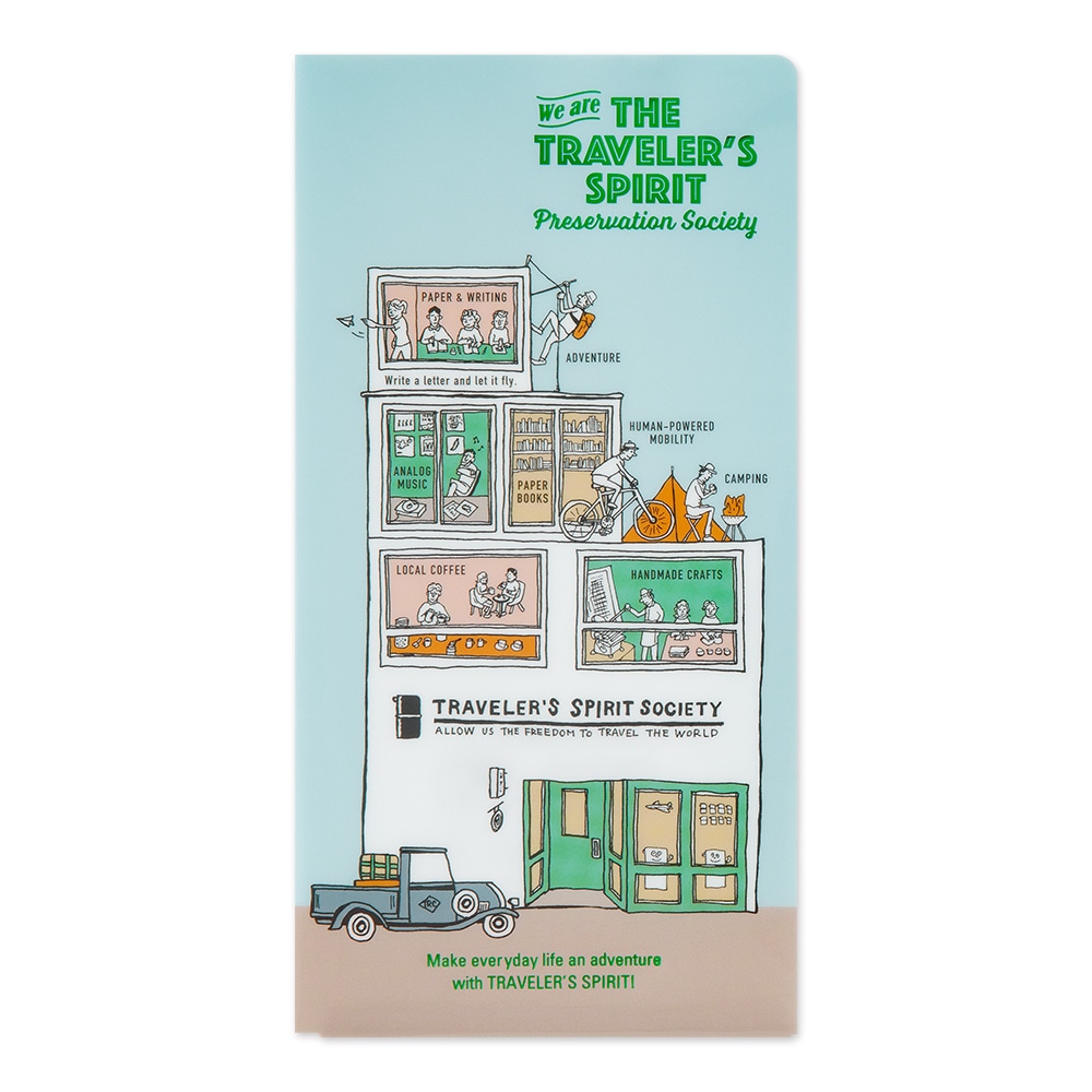 トラベラーズノート】トラベラーズノート クリアホルダー 2026