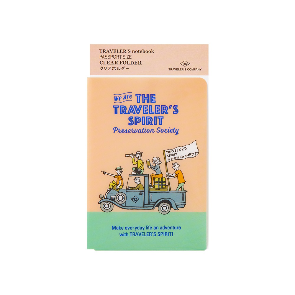 【トラベラーズノート】トラベラーズノート パスポートサイズ クリアホルダー 2026	14500006