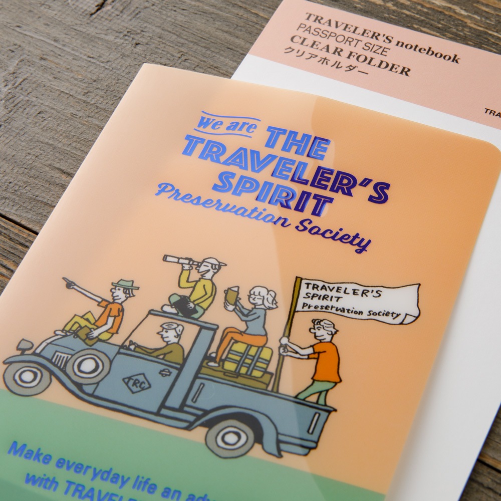 【トラベラーズノート】トラベラーズノート パスポートサイズ クリアホルダー 2026	14500006