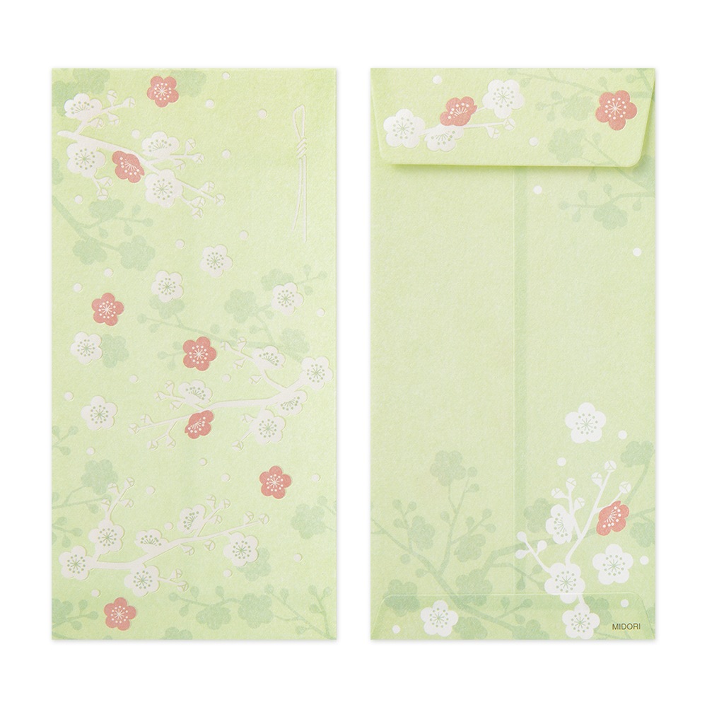 デザインフィルミドリ 金封588 のし袋 梅柄  25588006