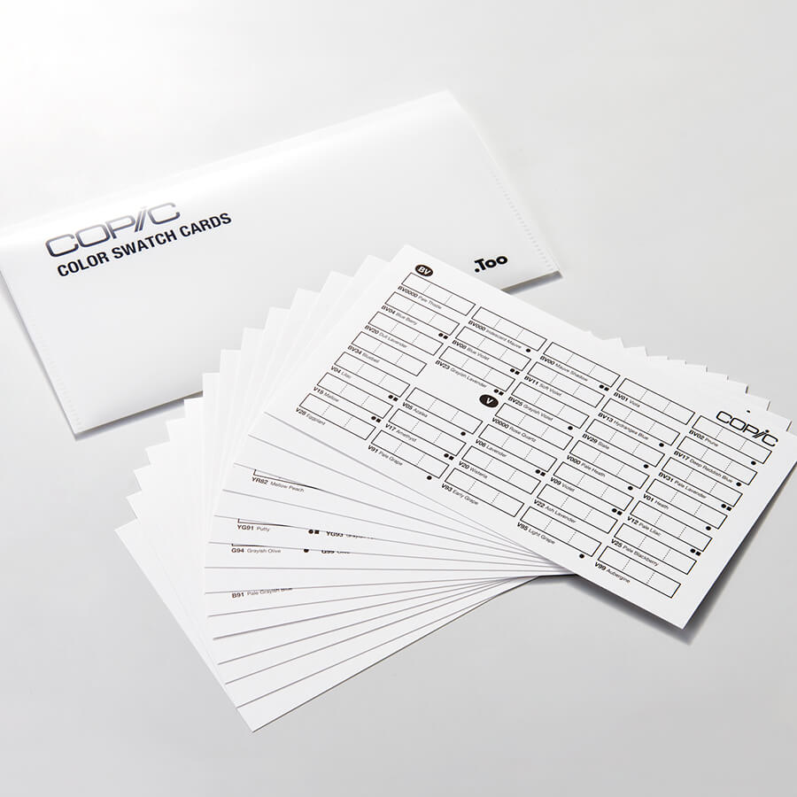 コピックカラースウォッチカード