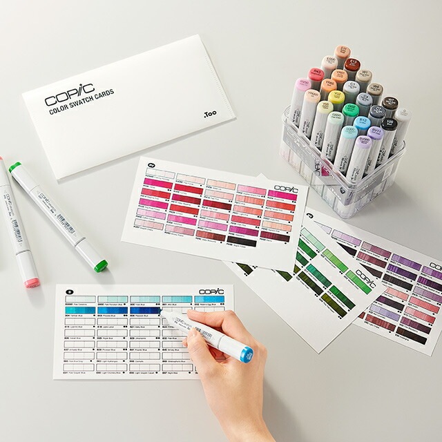 コピックカラースウォッチカード