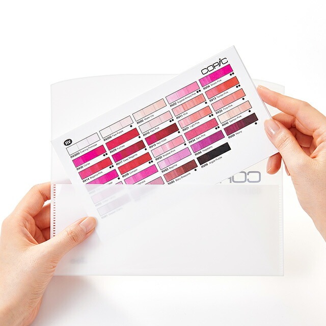 コピックカラースウォッチカード