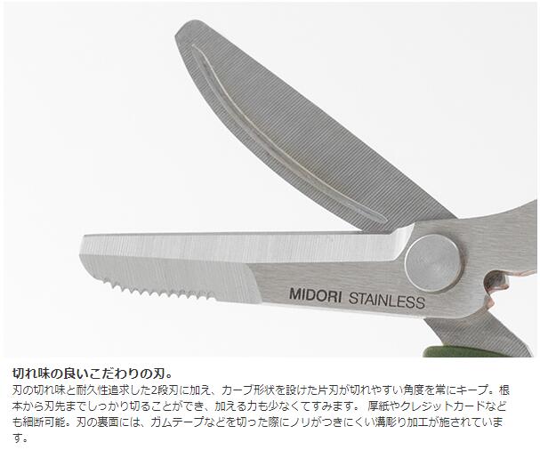 ミドリはさみ携帯マルチハサミ日常使いからアウトドアまで使える