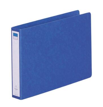 リヒトラブ リングファイル＜ツイストリング＞ F-832UN B5ヨコ型サイズ 200枚収納 片手で開けるツイストリング プレスボード素材のリングファイル