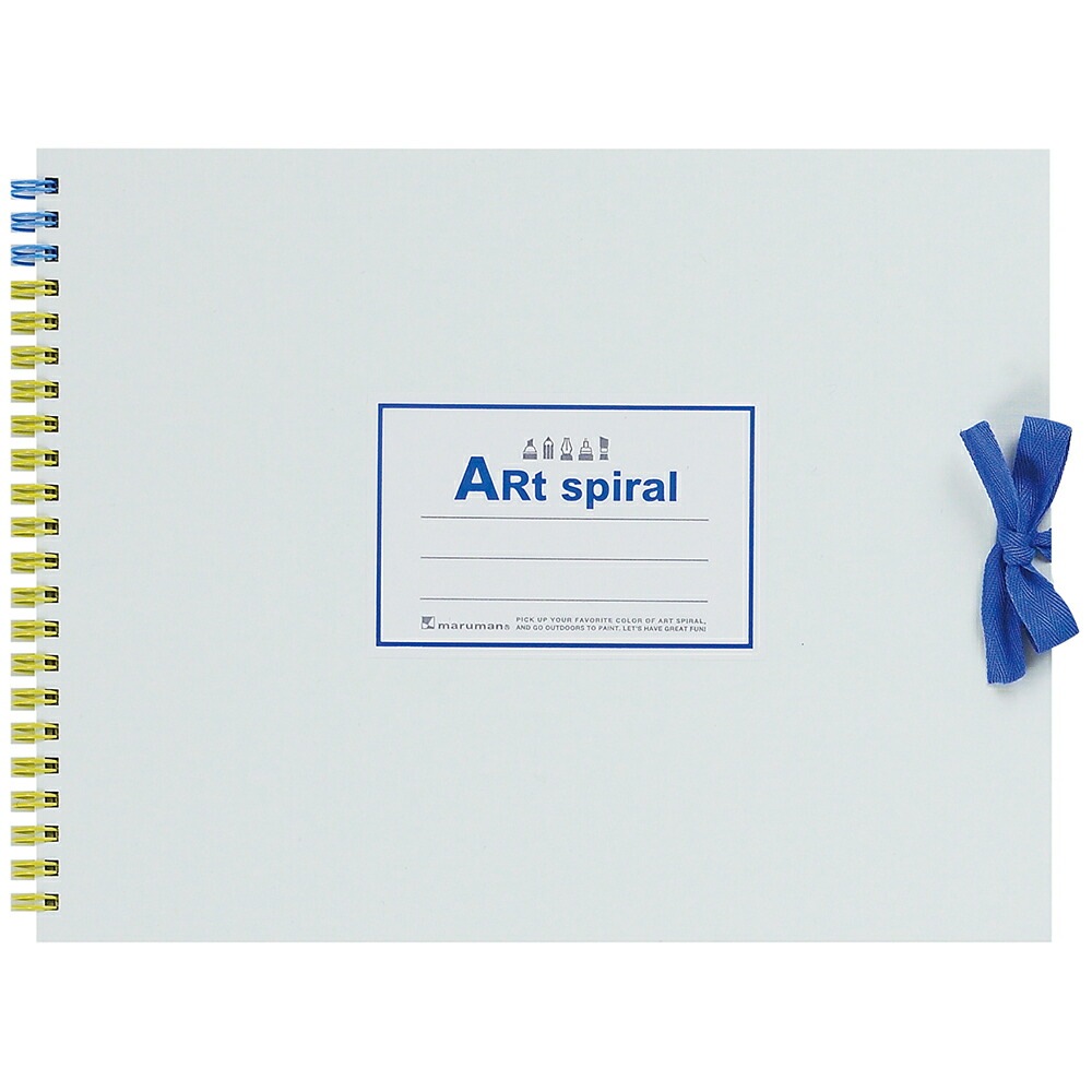 マルマンスケッチブックアートスパイラル　F2 S312-06 ホワイト