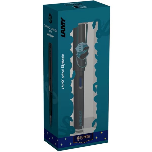 【ハリーポッター コラボ】 LAMY ラミー safari Harry Potter サファリ ハリーポッター スリザリン L0B5HPS 万年筆 細字（F） 【数量限定】