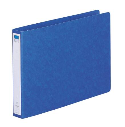 リヒトラブ リングファイル＜ツイストリング＞ F-833UN A4ヨコ型サイズ 200枚収納 片手で開けるツイストリング プレスボード素材のリングファイル