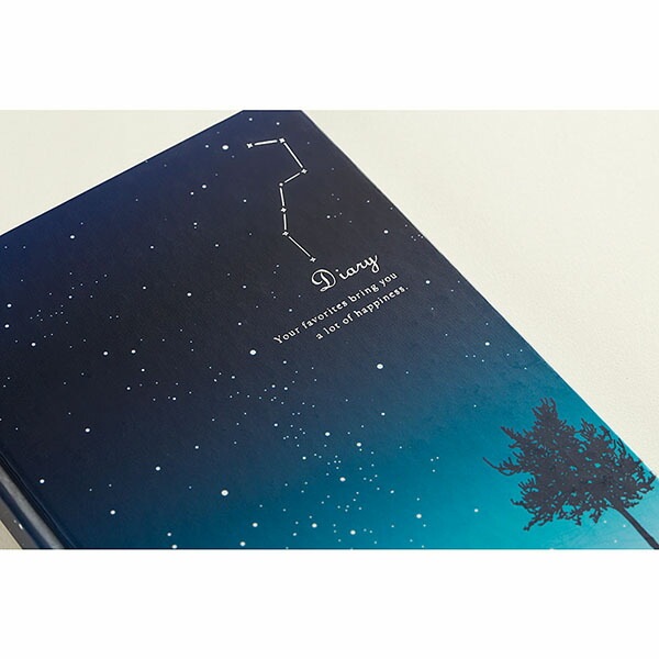 ミドリ日記　星空柄
