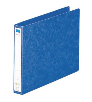 リヒトラブ リングファイル F-834 B4ヨコ型サイズ 200枚収納 プレスボード素材のリングファイル