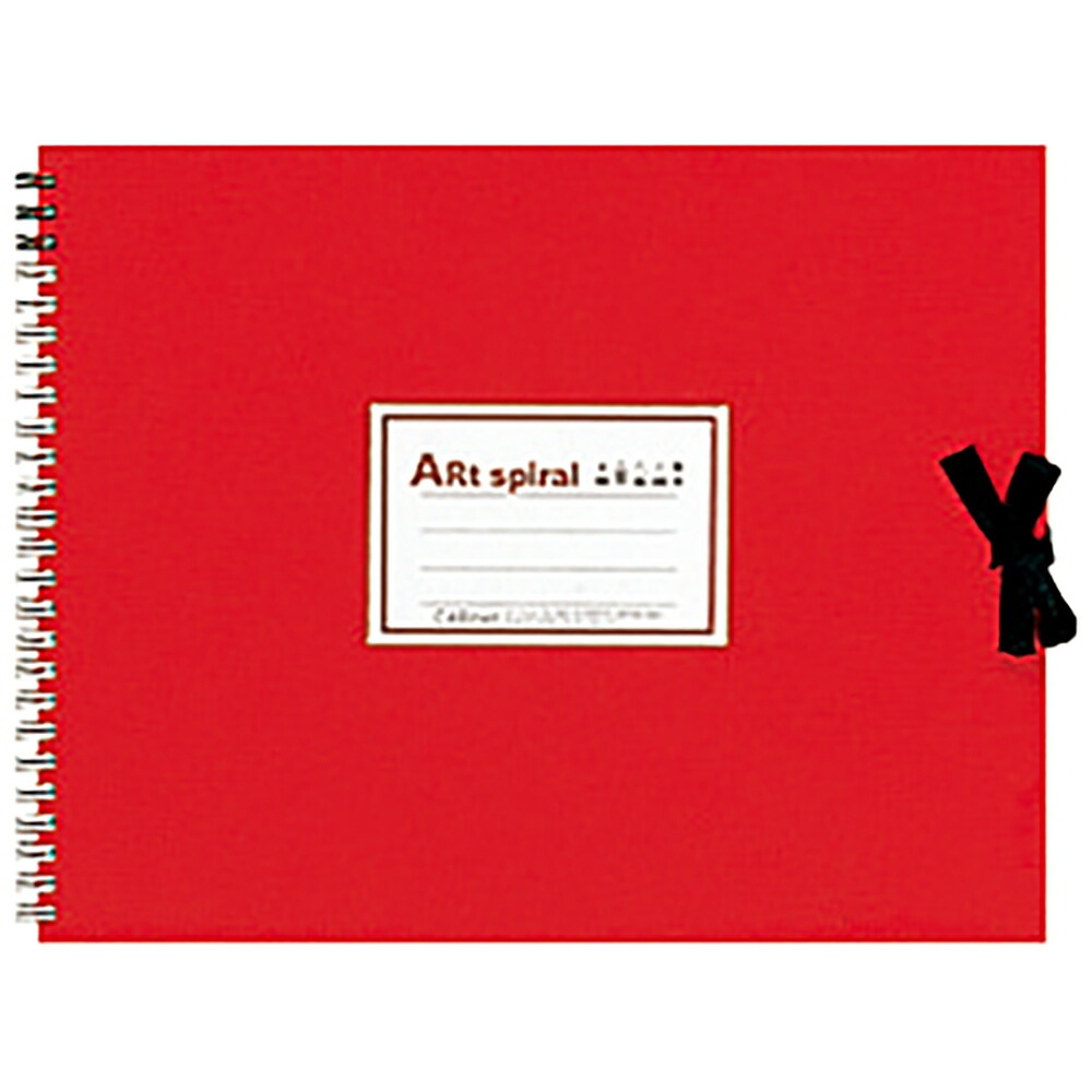 マルマン スケッチブック アートスパイラル　F3 S313-01　レッド